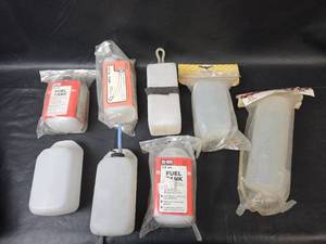 lot 513 image: Du-Bro and Sullivan RC Model Airplane Fuel Tank Collection