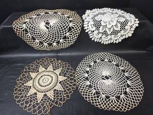 lot 517 image: Handmade Crochet Doily Collection