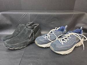 lot 543 image: Skechers Sport Athletic Shoes Mixed Pair Womens 10