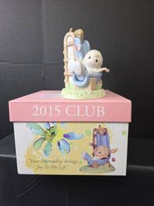 lot 595 image: Precious Moments 2015 Club Membership Figurine