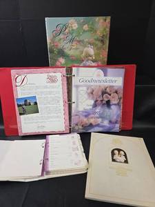 lot 600 image: Precious Moments Collectors Books and Newsletters