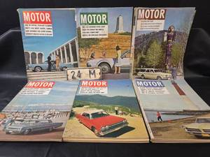 lot 674 image: 13 - 1960s Motor Magazines and Tag