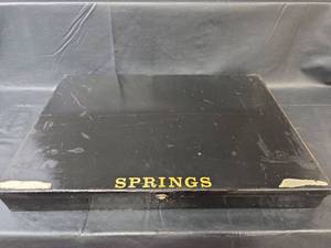 lot 682 image: Industrial Spring Storage Cabinet with Compartments