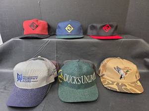 lot 718 image: 1990s FarmerTrucker Snapback Ball Hats