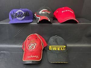lot 720 image: Racing and Sports Baseball Cap Collection