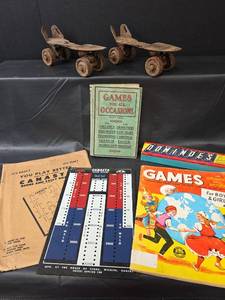 lot 744 image: 1950s Board Games and Activities Collection