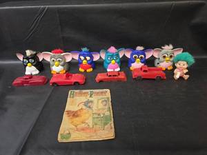 lot 745 image: 1990s Furby and 1950s Toy Collection with Henny Penny Book