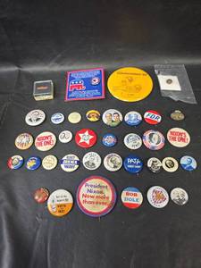 lot 746 image: Historical Presidential Campaign Button Collection