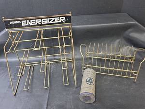 lot 768 image: Vintage Eveready Energizer Store Display with 1967 Bell System Battery and More