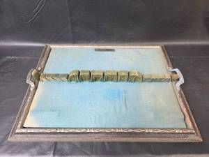 lot 791 image: Antique WM Rogers & Son Silverplate Serving Tray