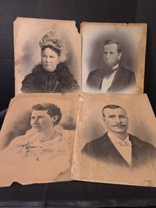 lot 792 image: 1800s Large Format Portrait Photographs Collection
