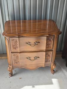 lot 12 image: Broyhill Premier French Provincial Nightstand