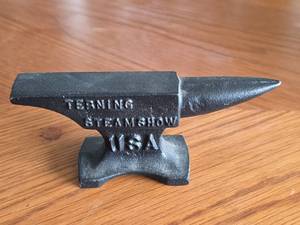 lot 54 image: 1989 USA Steam Show Anvil