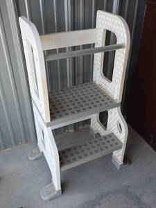 lot 56 image: Core Pacific Kitchen Buddy 2 in 1 Stool