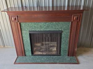 lot 57 image: Electric Fireplace (Untested)