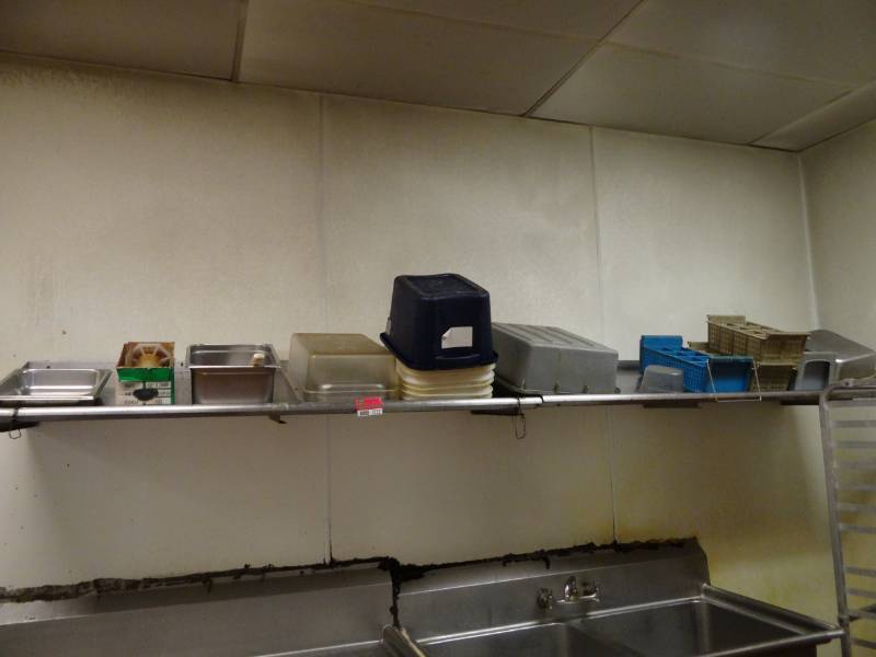 lot 5222 image: 10 Ft Stainless Shelf