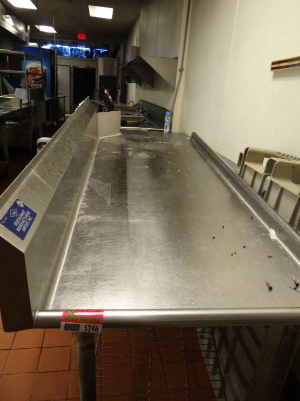 lot 5246 image: Stainless Table