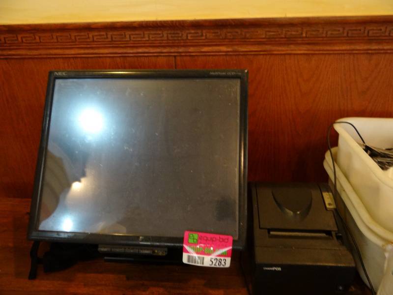lot 5283 image: NEC Multisycn LCD 175M and Printer