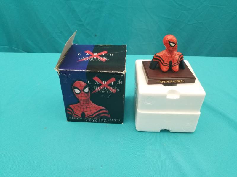 lot 8038 image: Spider Girl Head Plaque