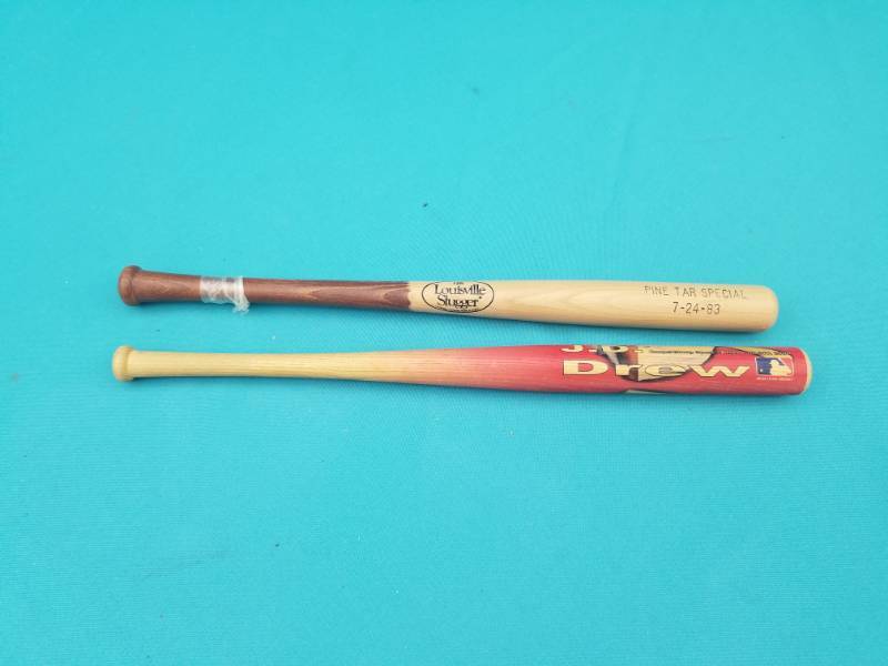 lot 8039 image: 2 Vintage Baseball Bats