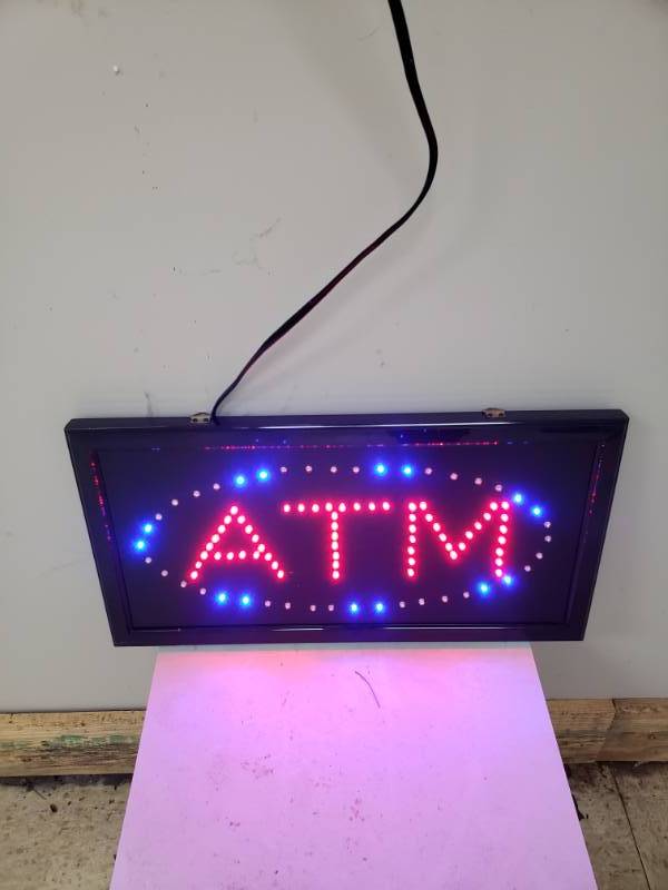 lot 8066 image: ATM Sign