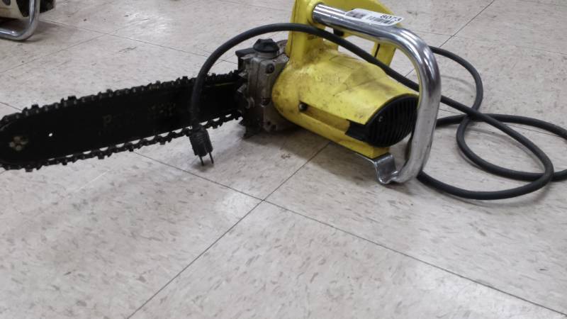 lot 8073 image: Yellow Chainsaw