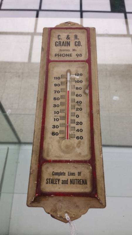 lot 8085 image: C & R Grain Company Thermometer