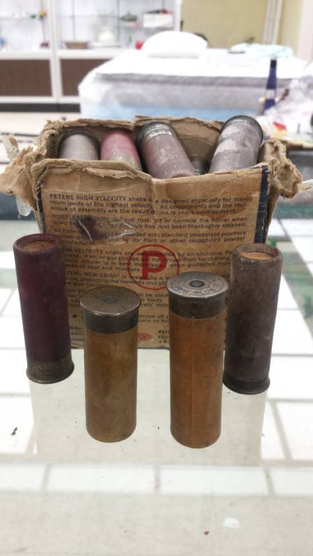 lot 8088 image: Antique Shot Gun Shells