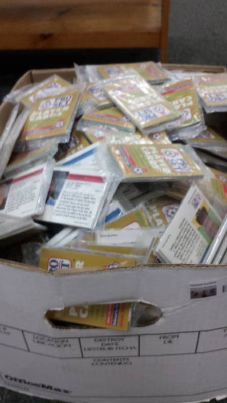 lot 8206 image: Mega Lot of Trading Cards