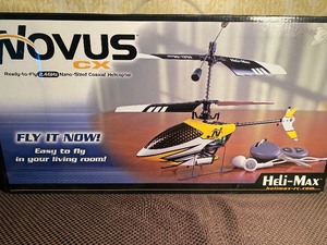 lot 154 image: Novus Ready-to-Fly 2.4GHz Nano-Sized Coaxial Helicopter, New in Box