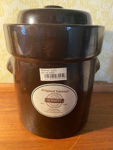 lot 221 image: Brown Schmitt Fermentation Pot, 5L, New Condition
