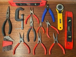 lot 233 image: Misc Tools - Levels, Pliers, Clamps and More