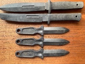 lot 258 image: Practice or Ghost Knives and Letter Openers