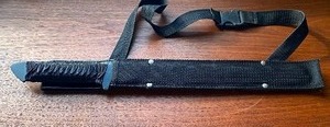 lot 262 image: Tactical Knife, Part of Samuri Set, Tanto Knife