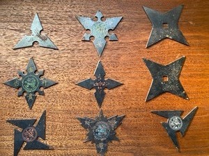 lot 263 image: Throwing Stars