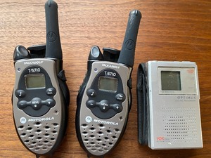 lot 22 image: Motorola Two-Way Radios and Optimus Digital Recorder