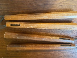 lot 34 image: String Nunchucks, 2 Sets, 12