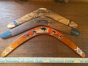 lot 282 image: Aboriginal Australian Boomerangs