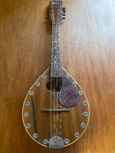 lot 292 image: Vintage Blue Comet Mandolin