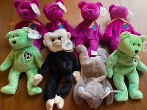 lot 306 image: Beanie Babies
