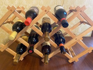 lot 312 image: Wine Rack w Unopened Bottles