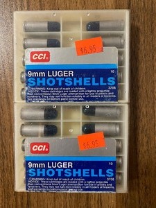 lot 61 image: Ammo - 9mm ShotShells