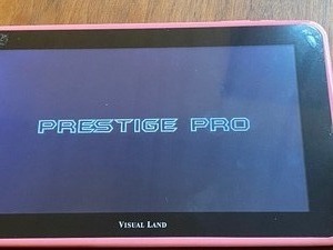 lot 152 image: Prestige Pro Internet Android Model ME 9D from Visual Land, w Case and Power Cord