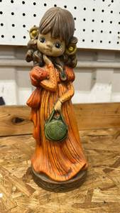 lot 529 image: 1970s Orange Dress Figurine