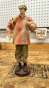 lot 544 image: 1940s Style Golf Figurine with Stand