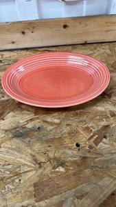 lot 571 image: Fiesta HLC Coral Serving Plate