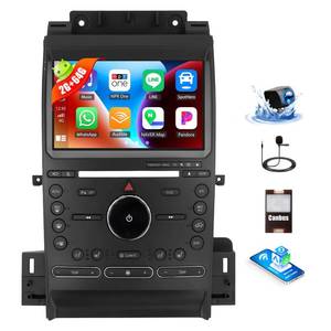 lot 1423 image: SIXWIN Android Car Stereo for Ford Taurus 2011-2016 with Wireless CarPlay Android Auto Mirror Link 2G64G 9 Inch Touchscreen Bluetooth GPS Navigation WiFi FM Backup Camera MIC - Retail $399