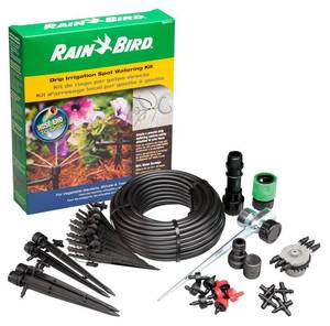 lot 2237 image: Rain Bird SWDMSPKIT Drip Irrigation Spot Watering Manifold on a Spike Kit, Bubblers and Emitters