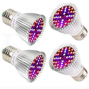 lot 2254 image: Esbaybulbs 40W LED Grow Light Bulbs E26 4 Pack, Full Spectrum Grow Lamp Red Plant Light for Hydroponics Greenhouse Indoor Plants