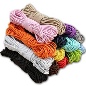 lot 2288 image: PerkHomy 18 x 50ft Bungee Shock Cord Rope Marine Grade Heavy Duty Polyester Bungie Elastic Stretch String for Kayak Strap Tarp Tie Down Canopy Boating Camping Tent Crafting Patio (Black)in